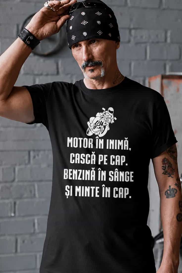 Tricou amuzant Motor în inimă – MOTOR ÎN INIMĂ