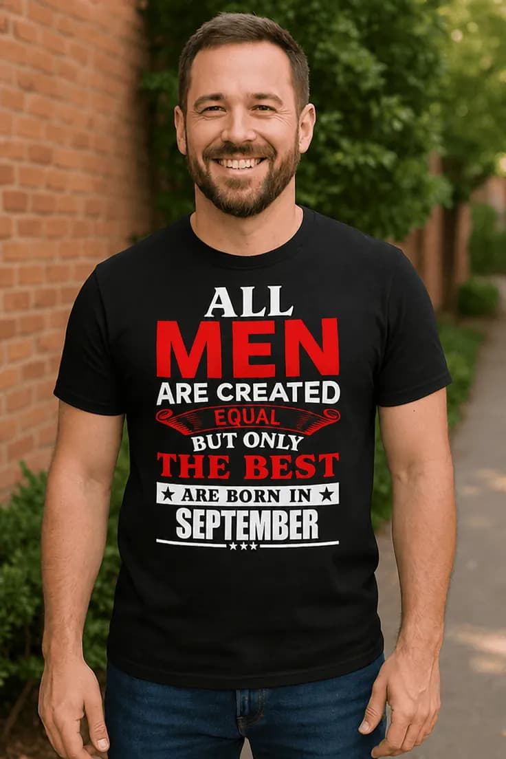 Tricou amuzant Născut în luna aleasă cu luna la alegere