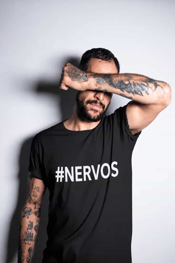 Tricou amuzant Nervos - #NERVOS
