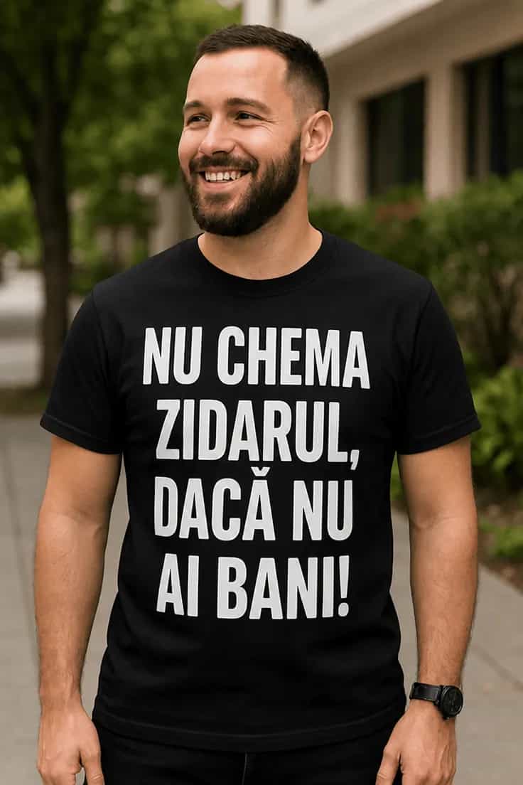Tricou amuzant Nu chema zidarul cu meseria la alegere
