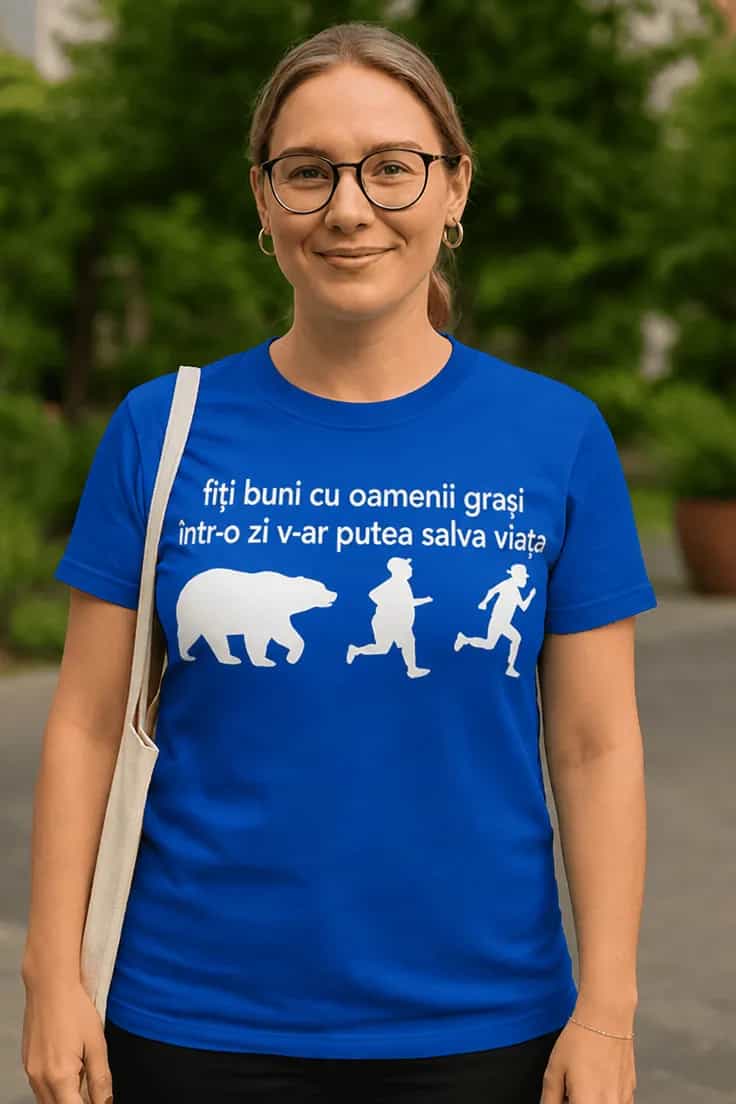 Tricou amuzant Oameni grași salvatori