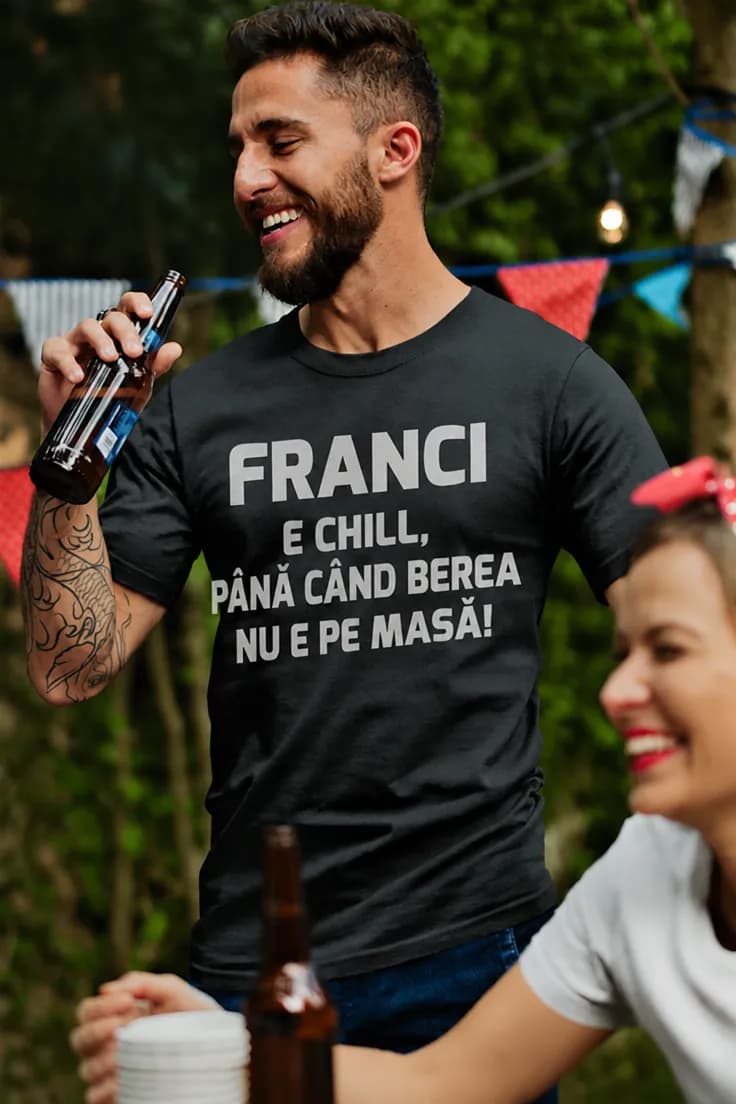 Tricou amuzant Pe relax cu nume personalizat
