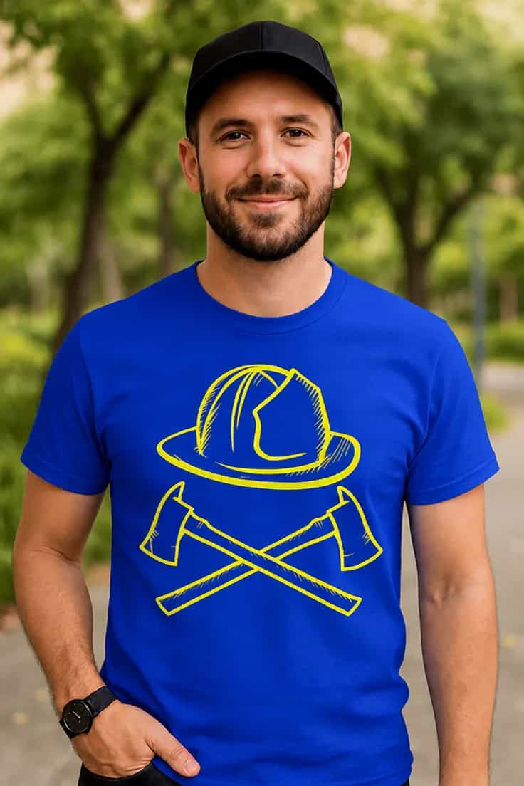 Tricou amuzant Pompieri mândri