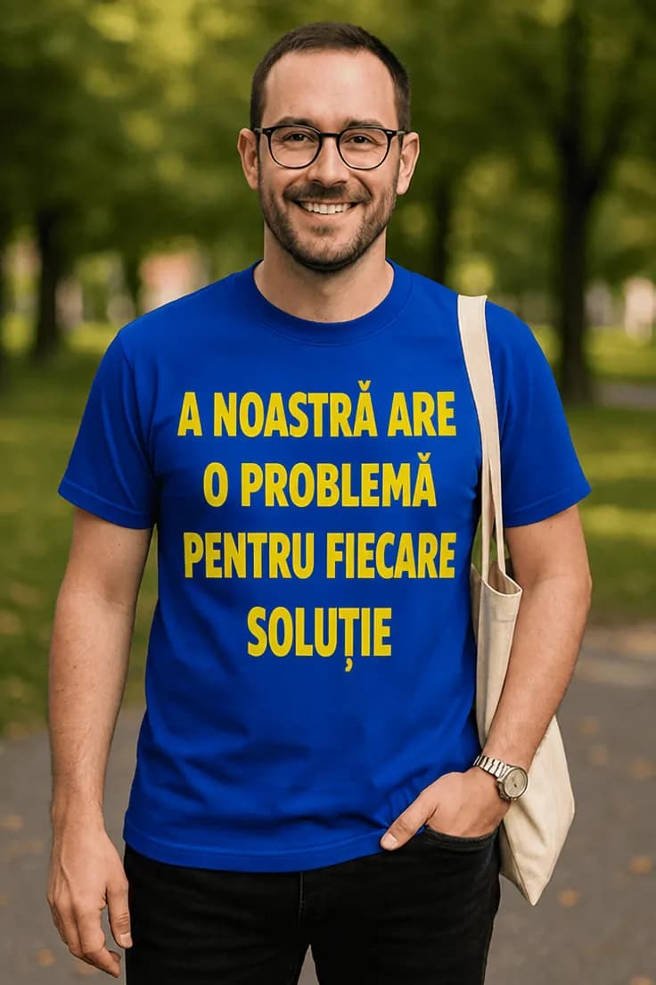 Tricou amuzant Problemă pentru fiecare soluție