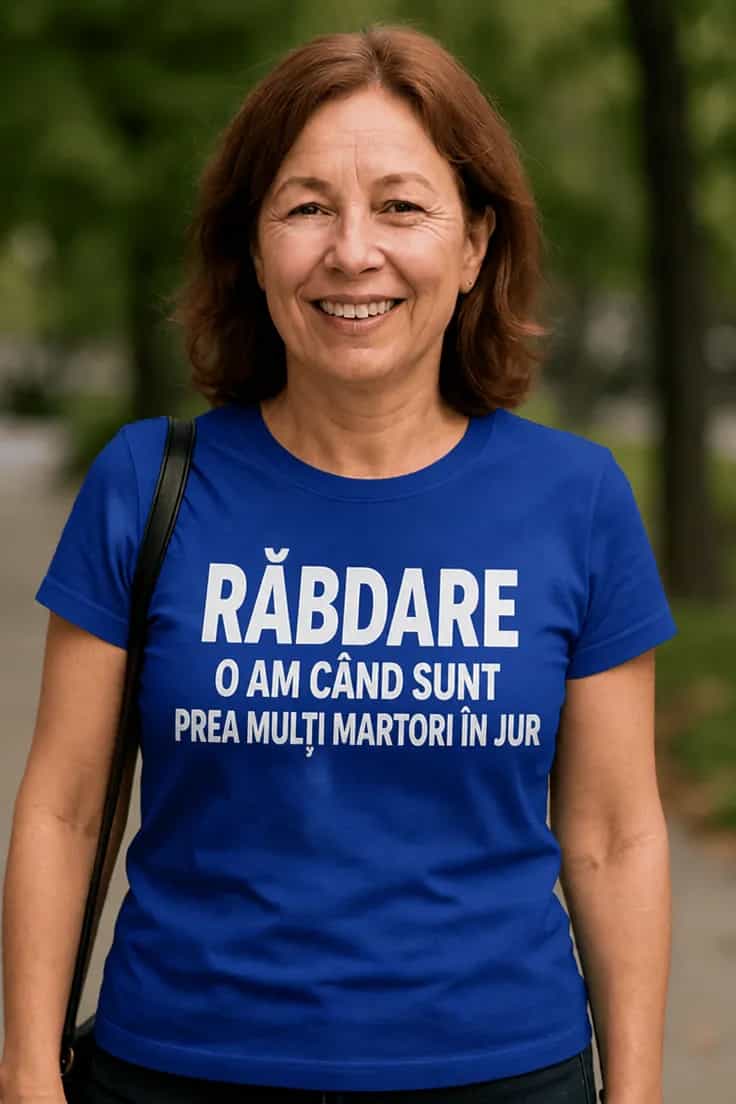 Tricou amuzant Răbdare cu martori - RĂBDARE