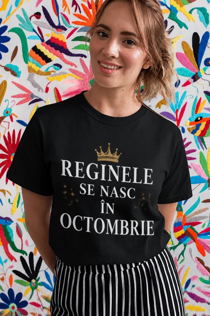 Tricou reginele se nasc cu luna la alegere