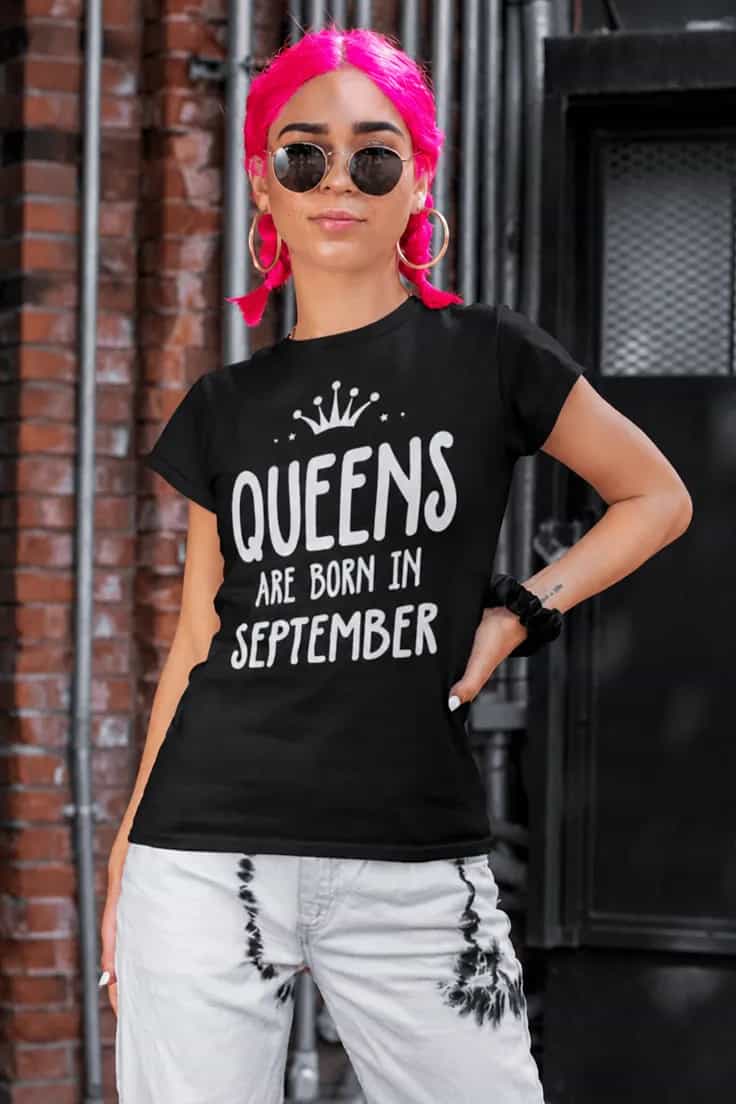 Tricou regine născute cu luna la alegere