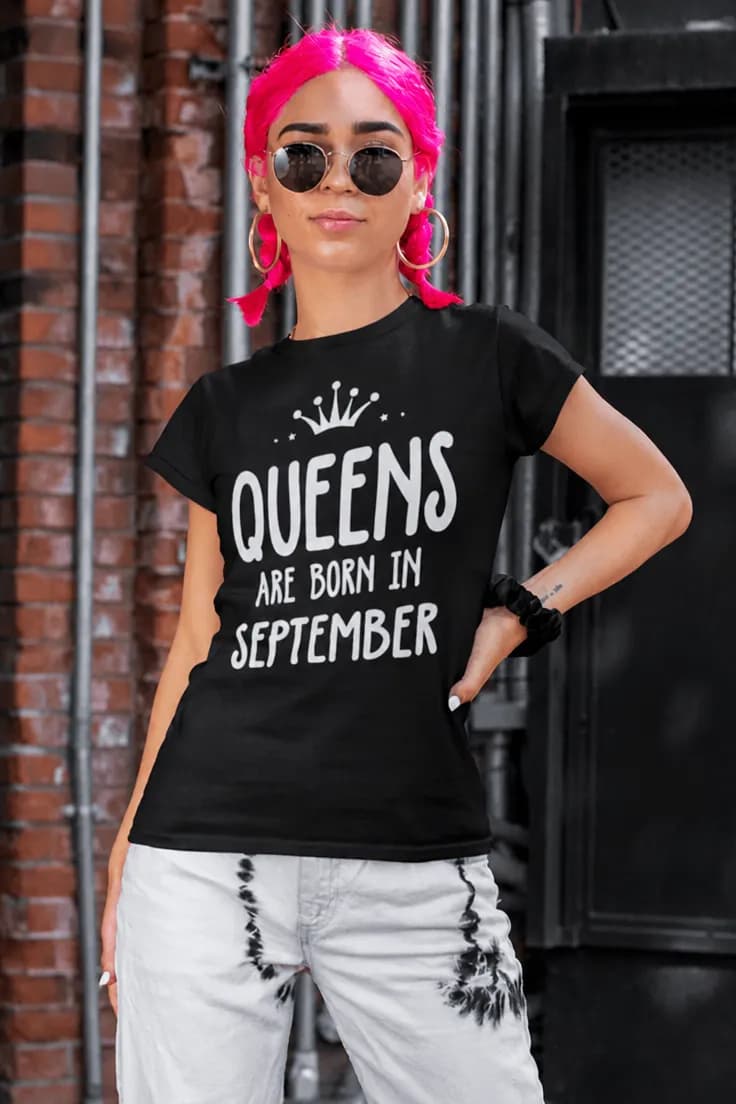 Tricou regine născute cu luna la alegere