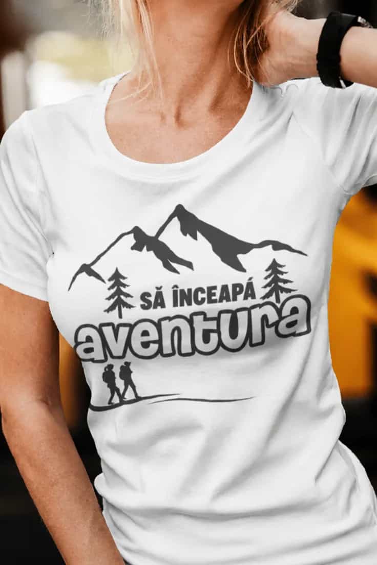 Tricou amuzant Să înceapă aventura - SĂ ÎNCEAPĂ