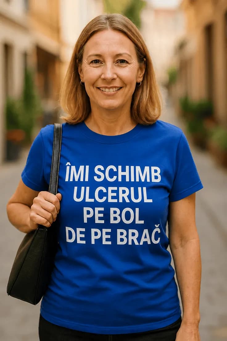 Tricou amuzant Ulcer schimbat pe vacanță