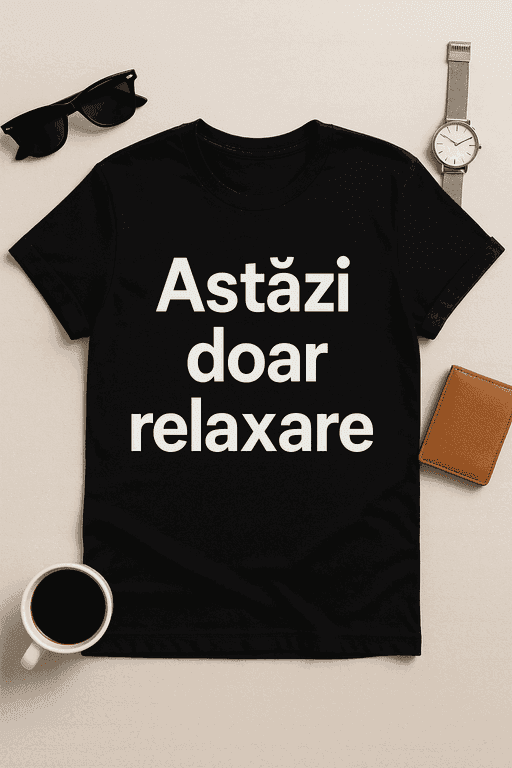 Tricou – Astăzi doar relaxare