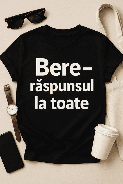 Tricou Bere – răspunsul la toate