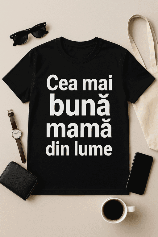 Tricou „Cea mai bună mamă din lume”