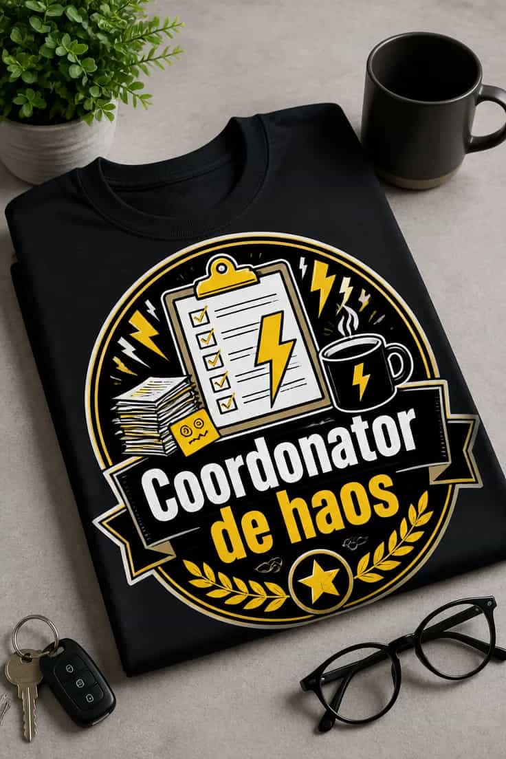 Tricou Coordonator de haos