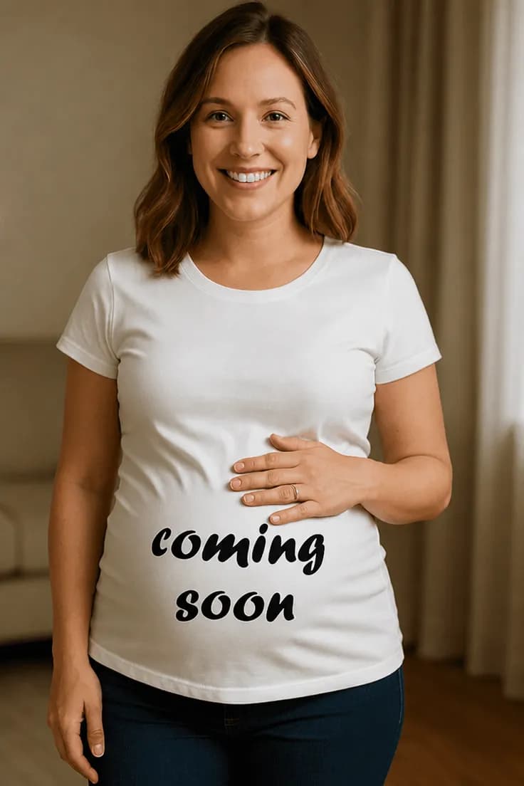 Tricou de gravidă În curând – coming SOON