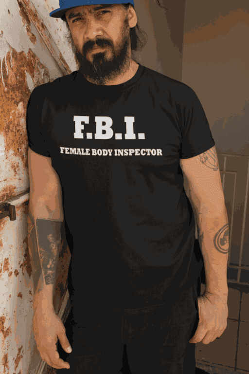 FBI FEMALE BODY INSPECTOR - Tricou