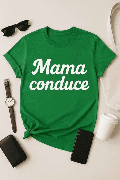 Tricou Mama Conduce
