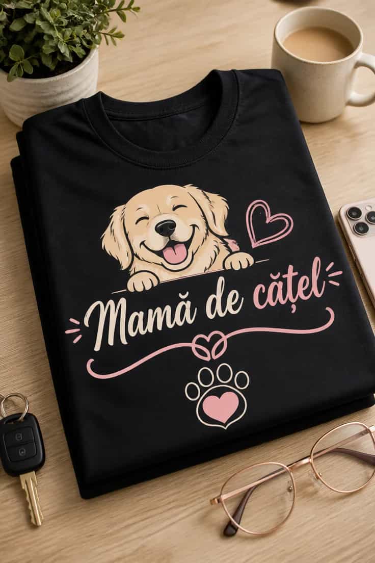 Tricou Mamă de cățel – Mamă de cățel
