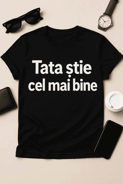 Tricou Tata știe cel mai bine