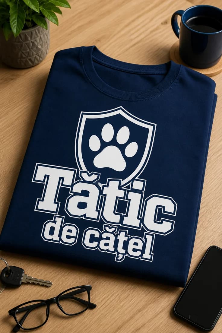 Tricou „Tătic de cățel”