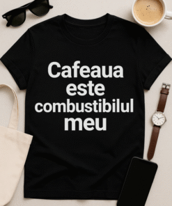 Tricou – Cafeaua este combustibilul meu