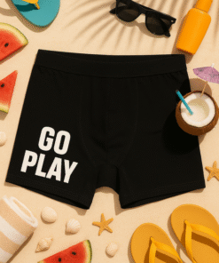 GO PLAY - Boxeri de baie pentru bărbați