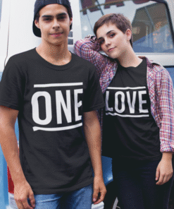 ONE LOVE - Tricouri (set)