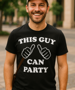 THIS GUY CAN PARTY - Tricou