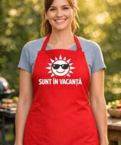 Șorț amuzant SUNT ÎN VACANȚĂ