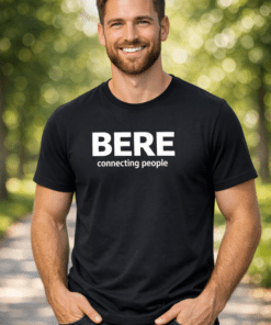 Tricou amuzant BERE connecting people