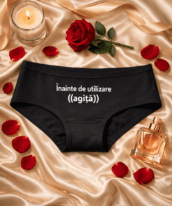 Chiloți damă amuzanți „Înainte de utilizare ((agită))”