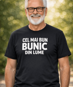Tricou amuzant CEL MAI BUN BUNIC DIN LUME
