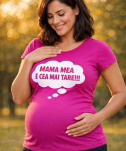 Tricou pentru gravide „Mama mea e cea mai tare”