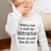 Body bebeluș Mami e iar distractivă cu mesaj amuzant pentru cadou