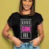Tricou amuzant Original cu imprimeu ORI GIN AL