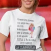 Tricou amuzant Poți merge la cumpărături, cadou haios cu mesaj pentru soție sau prietenă